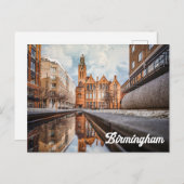 Carte Postale Oozells Square, Birmingham, England (Devant / Derrière)