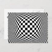 Carte Postale Op. Art (Devant / Derrière)