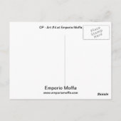 Carte Postale OP - Art #4 à Emporio Moffa (Dos)