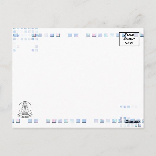 Carte Postale Opale triple lune (Dos)