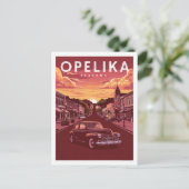 Carte Postale Opelika, Alabama (Debout devant)