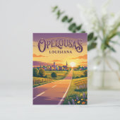 Carte Postale Opelousas États-Unis (Debout devant)