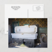 Carte Postale Open Casket City Morgue (Devant / Derrière)