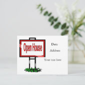 Carte postale Open House (Debout devant)