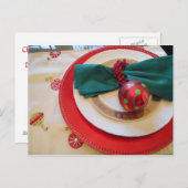 Carte postale Open House de Noël (Devant / Derrière)