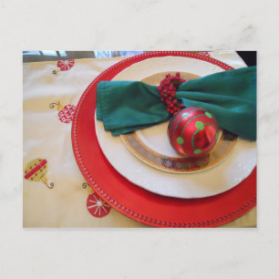 Carte postale Open House de Noël