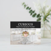 Carte postale Open House Marketing de l'immobilier (Debout devant)