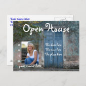 Carte postale Open House Portes Bleues (Devant / Derrière)