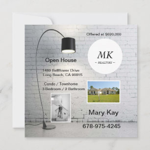 Carte postale Open House pour les nouveaux proprié