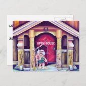 Carte Postale Open House scandinave (Devant / Derrière)