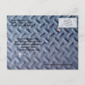 Carte postale Open House Trucker (Dos)