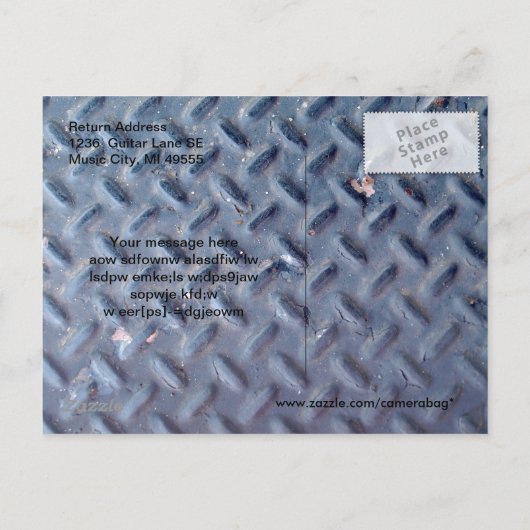 Carte postale Open House Trucker (Dos)