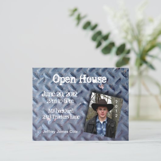 Carte postale Open House Trucker (Debout devant)