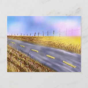 Carte postale "Open Road"