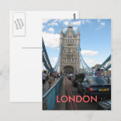 Carte postale Open Tower Bridge London Royaume-Uni (Devant / Derrière)