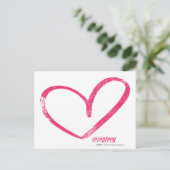 Carte Postale OpenHeart Magenta (Debout devant)