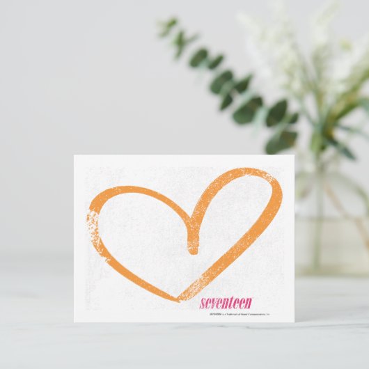Carte Postale OpenHeart Orange (Debout devant)