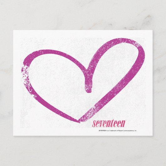 Carte Postale OpenHeart violet (Devant)