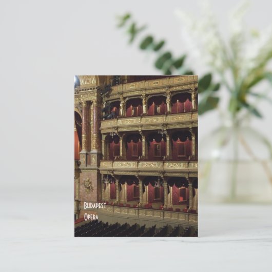 Carte Postale Opéra (Debout devant)