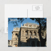 Carte Postale Opéra (Devant / Derrière)