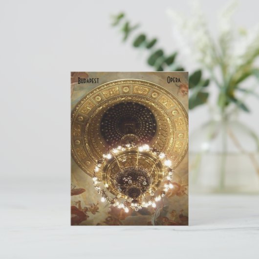 Carte Postale Opéra (Debout devant)