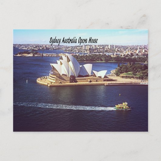 Carte Postale Opéra australien (Devant)
