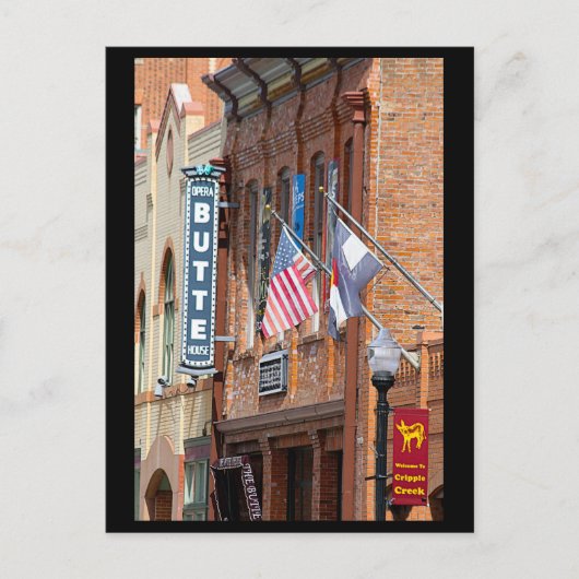 Carte Postale Opéra Butte, Colorado (Devant)