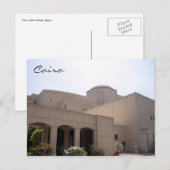 Carte Postale opéra cairo (Devant / Derrière)