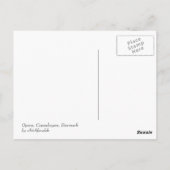 Carte Postale Opéra - Copengagen (Dos)
