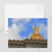 Carte Postale Opéra de Paris (Devant / Derrière)