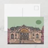 Carte Postale Opéra de Saïgon (Devant / Derrière)