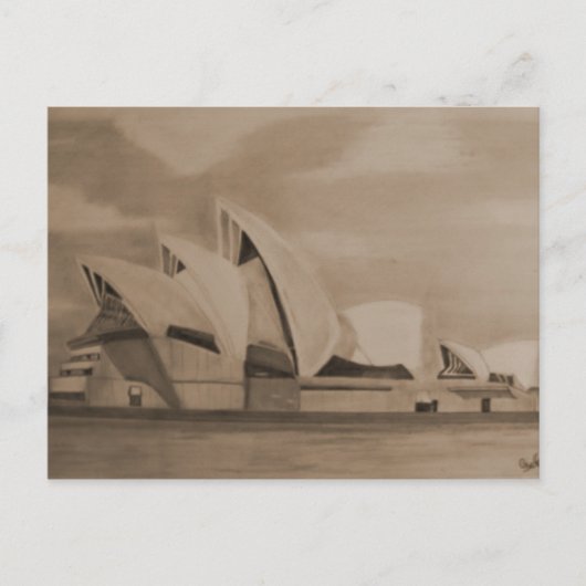Carte Postale Opéra de Sydney (Devant)
