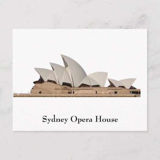 Carte postale : Opéra de Sydney : (Devant)