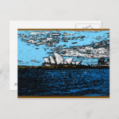 Carte Postale Opéra de Sydney (Devant / Derrière)