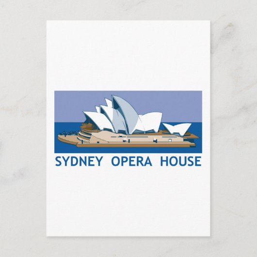 Carte Postale Opéra de Sydney (Devant)