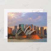 Carte Postale opéra de sydney (Devant / Derrière)
