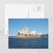 Carte Postale Opéra de Sydney (Devant / Derrière)