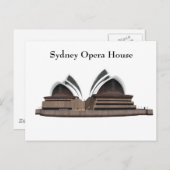 Carte postale : Opéra de Sydney (Devant / Derrière)
