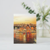 Carte Postale Opéra de Sydney, Australie (Debout devant)