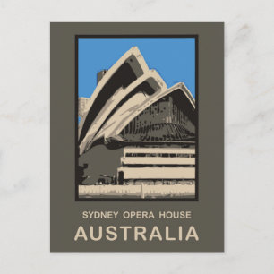 Carte Postale Opéra de Sydney Australie