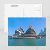 Carte Postale Opéra de Sydney, Australie (Devant / Derrière)