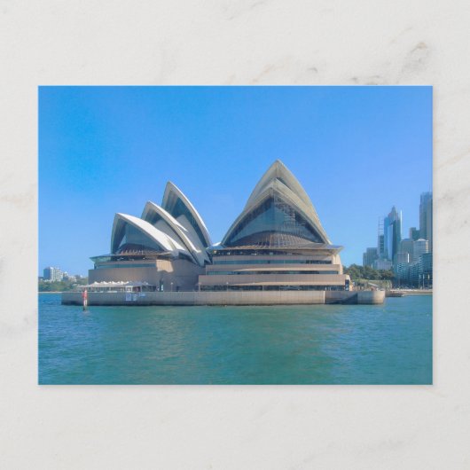 Carte Postale Opéra de Sydney, Australie (Devant)