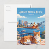 Carte Postale Opéra de Sydney Australie (Devant / Derrière)