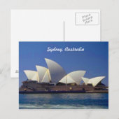Carte Postale Opéra de Sydney Australie (Devant / Derrière)