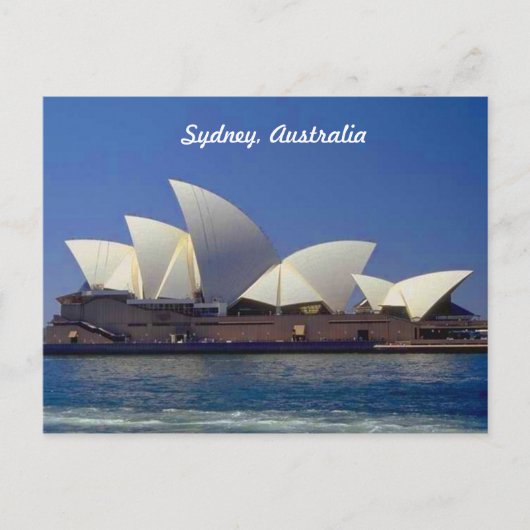Carte Postale Opéra de Sydney Australie (Devant)