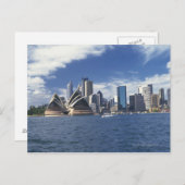Carte Postale Opéra de Sydney, Australie (Devant / Derrière)