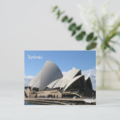 Carte Postale Opéra de Sydney, Harbo Australia Postcard (Debout devant)