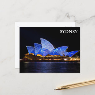 Carte Postale Opéra de Sydney, Harbo Australie