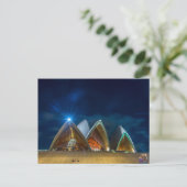 Carte Postale Opéra de Sydney la nuit (Debout devant)