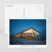 Carte Postale Opéra d'Oslo (Devant / Derrière)